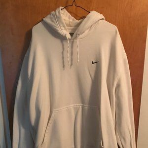 White Nike hoodie